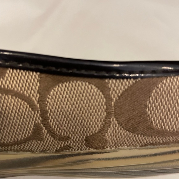 COACH tan ballet flats, Size 7.5 - Picture 6 of 7